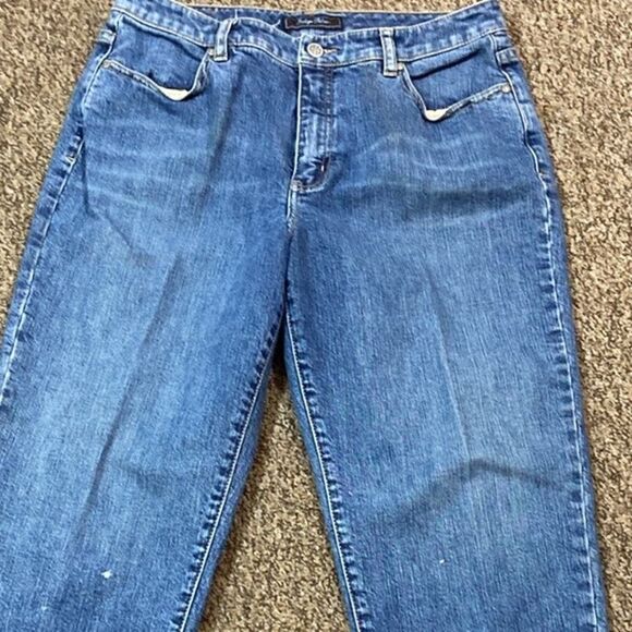 Indigo Palms Blue Relaxed Fit Jeans with Medium Wash Size 10R - Picture 6 of 10